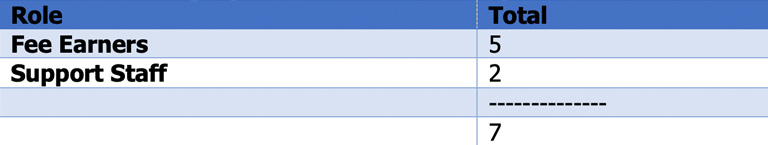 Diversity chart - Select one category which best describes your role in the firm